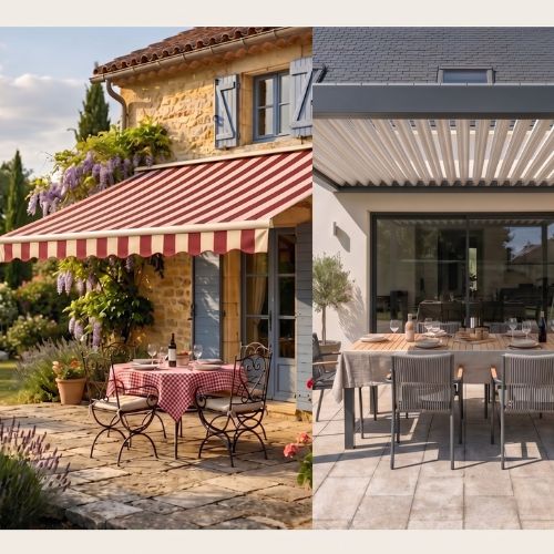 Pergola ou store banne : comparatif honnête pour faire le bon choix